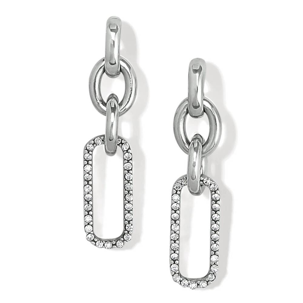 NEW BRIGHTON women's illumina lights linx earrings in silver
